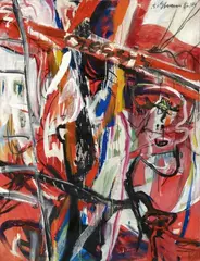 Helmut Sturm, Untitled, 1982/1984, Oil on canvas