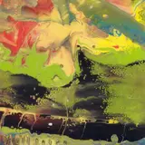 Flow (P 4) by Gerhard Richter, 2014, Chromogenic print on aluminium, face-mounted to plexiglass, sold Jun 2017