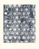Gerhard Richter, Graphit, 2005, Colour silkscreen on duplex offset print on card