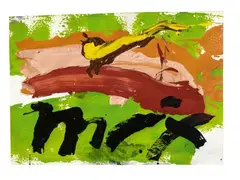 Dieter Krieg, Untitled, 2001, Acrylic on paper