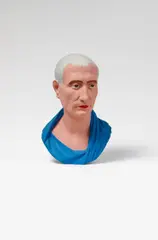 Hans-Peter Feldmann, Das Museum im Kopf, 1992, Plaster, painted, and publication: Werner Lippert, Hans-Peter Feldmann, Das Museum im Kopf, Cologne 1989. Sculpture: height approx
