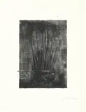 Jasper Johns, Savarin 1 (Cookie), 1978, Lithograph on card