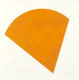 Untitled (Orange state II) by Ellsworth Kelly, 1988, Colour lithograph on card, sold Jun 2017