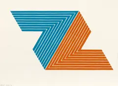 ITATA (from: V Series) by Frank Stella, 1968, Colour lithograph on card, sold Jun 2017