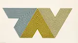 Quathlamba II (from: V Series) by Frank Stella, 1968, Colour lithograph on card, sold Jun 2017