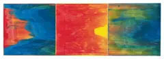 Untitled by Rob van Koningsbruggen, 1975, 3-part work: Each oil on canvas, sold Jun 2017