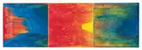 Rob van Koningsbruggen, Untitled, 1975, 3-part work: Each oil on canvas