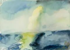 Untitled by Klaus Fußmann, 1980, Watercolour on paper, sold Jun 2017