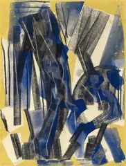 Herbert Zangs, Untitled, 1958, Oil on canvas