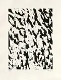 Untitled by Günther Uecker, 1992, Embossing and wood cut on card, sold Jun 2017