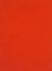 Phil Sims, Untitled (Red portrait # 10), 2000, Oil on canvas