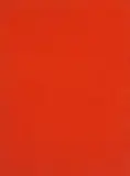 Phil Sims, Untitled (Red portrait # 10), 2000, Oil on canvas