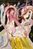 Jonathan Meese, ANTIDEMOKRATISCHES SCHWÄNZCHEN - KLEIN HAT den SÜSSESTEN HUT VERLOREN zum Glück..., 2009, Mixed media on canvas
