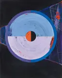 Ribbeck, Untitled, 2012, Acrylic and pigment pen on wood