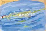 Paul Thek, Untitled (Schwimmer, 10.10.69)