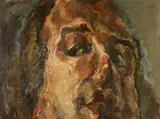 Marwan, Untitled (Kopf), 1976, Oil and tempera on canvas