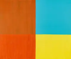 Untitled by Katharina Grosse, 1997, Oil on canvas, sold Jun 2017