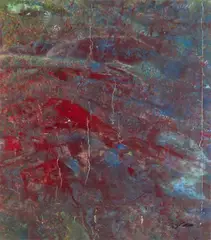 Saga University 04 by Shimamoto, 2005, Acrylic on canvas, offered Jun 2017