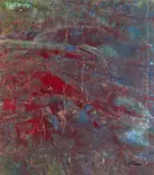 Shimamoto, Saga University 04, 2005, Acrylic on canvas
