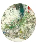Shimamoto, Felissimo 019, 2007, Watercolour on felt on wood