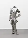 Erwin Wurm, Envy bumps, 2007, Bronze, nickle-plated. Height approx