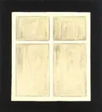 Günther Förg, Untitled (Fensterbild), 2003, Mixed media on canvas