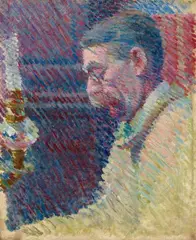 Louis Hayet, Émile Verhaeren, Circa 1894-1896, Oil on canvas