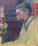Louis Hayet, Émile Verhaeren, Circa 1894-1896, Oil on canvas