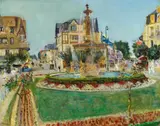 Lucien Adrion, La Fontaine à Houlgate