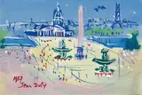 Jean Dufy, Place de la Concorde Paris