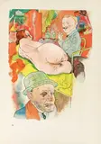 Ecce Homo by George Grosz, 1923, Softbound book with 16 colour offset prints adapted from watercolours and 84 black and white offset prints adapted from , sold May 2017