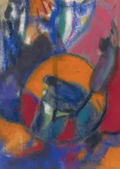 Komposition by Adolf Hölzel, Pastel on wove paper, offered May 2017