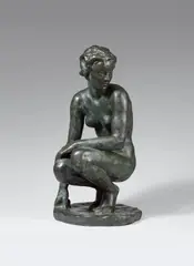 Hockende by Fritz Klimsch, 1926, Bronze, sold May 2017