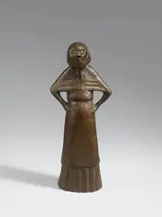 Alte Dame by Gerhard Marcks, 1967, Bronze, sold May 2017
