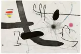 Joan Miró, Le Marteau sans maître, Colour etching on Japon nacré Paper and depiction dimensions