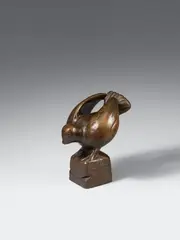 Marg (Margarete) Moll, Spatz, 1946, Bronze