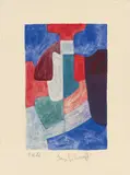 Untitled by Serge Poliakoff, 1969, Colour lithograph on wove paper with watermark "RIVES", sold May 2017