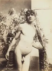 Untitled by Guglielmo (Wilhelm) Plüschow, c. 1895, Albumen print, sold May 2017