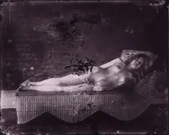Ernest James Bellocq, Untitled (from the series: Photographs from Storyville, New Orleans), c. 1911-13, Print on gold toned printing out paper, printed 1970s by Lee Friedlander