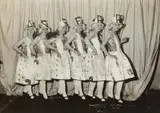 Clemens Hartzenbusch, Untitled (Dancers in 'Pressa' costumes), 1928, Vintage gelatin silver print
