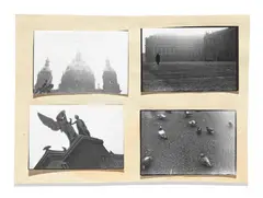 Kurt Kranz, Berlin, 1930, 4 vintage gelatin silver prints (contact prints). From
