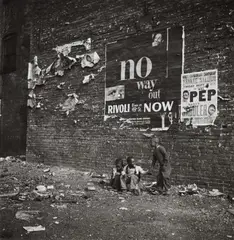 No way out by Bedrich Grunzweig, 1952, Gelatin silver print, printed later, sold May 2017