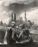 Marc Foucault, En 2957, après les mutations causées par radio-activité, 1957, Vintage ferrotyped gelatin silver print