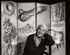 Marc Chagall by Yousuf Karsh, 1965, Gelatin silver print, printed on barytpaper with embossed margin, printed later, offered May 2017