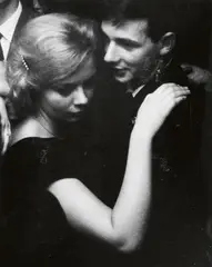 Paul Almasy, There's room for love, 1960s, Vintage ferrotyped gelatin silver print
