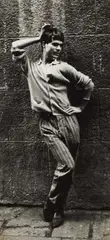 Untitled (Raval) by Joan Colom Altemir, 1958, Vintage ferrotyped gelatin silver print, sold May 2017