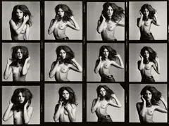 Werner Bokelberg, Uschi Obermaier, 1969, Gelatin silver print, printed
