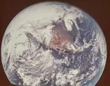 Nasa, Apollo 16 on Moon - Good view on the earth