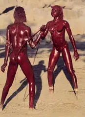 Liebestanz by Leni Riefenstahl, 1975, Dye transfer print, printed, sold May 2017