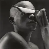Mário Cravo Neto, Tinho com osso, 1990, Gelatin silver print